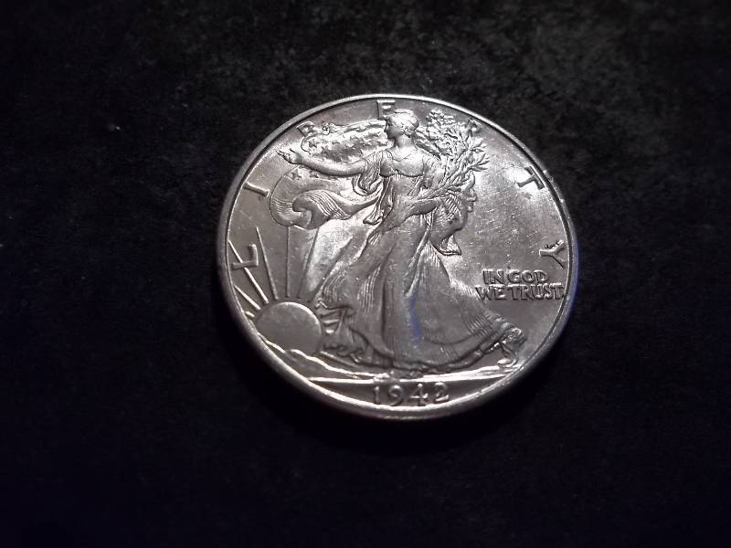 lot 39 image: 1942 D Walker Half Dollar