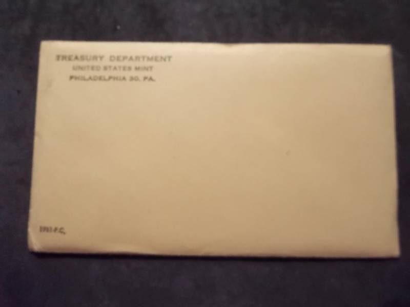 lot 75 image: 1961 Franklin Proof Set Unopened