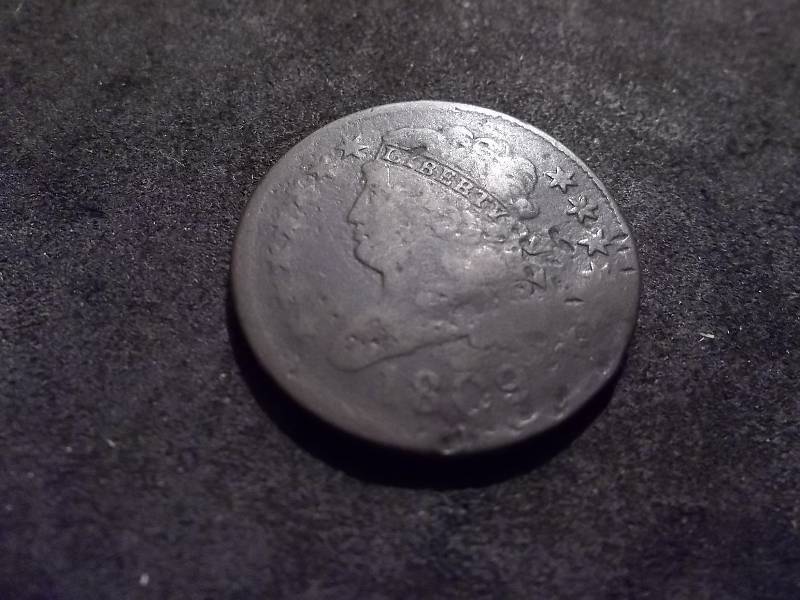 lot 84 image: 1809 Half Cent