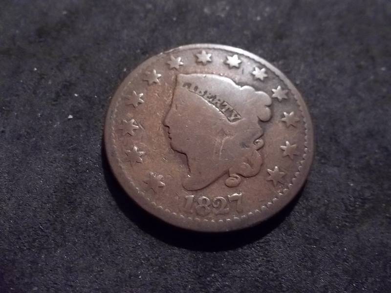 lot 94 image: 1827 Large Cent