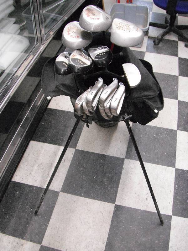 Golf Clubs & Bag