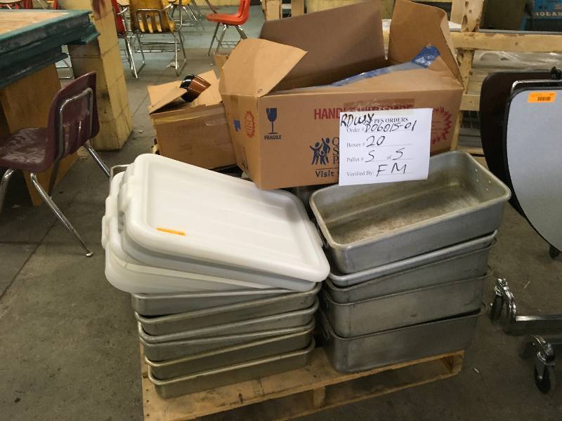 PALLET OF KITCHEN WARE ITEMS