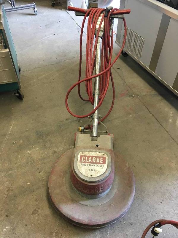Clarke Floor Maintainer Model 2300 Egf Schools Isd 595 Surplus