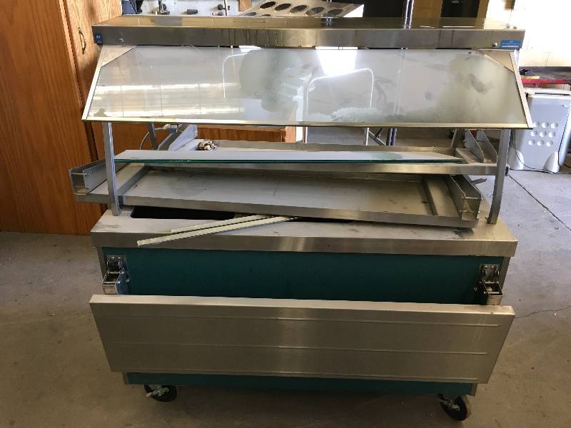 WATERLESS FOOD WARMERSERVING STATION