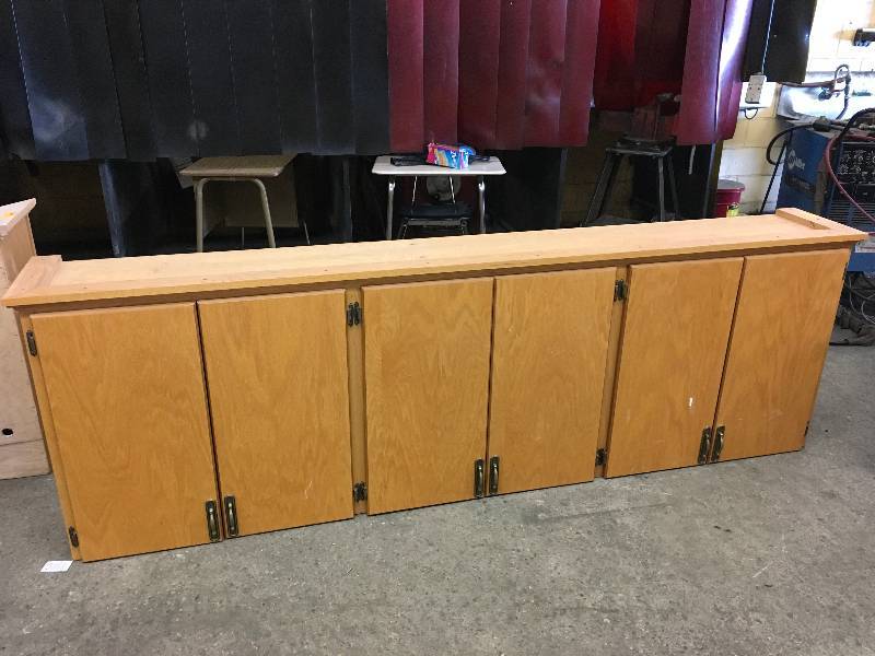 WOODEN WALL CABINET