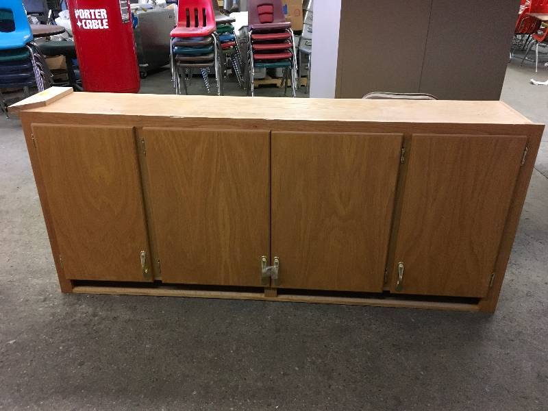 WOODEN WALL CABINET