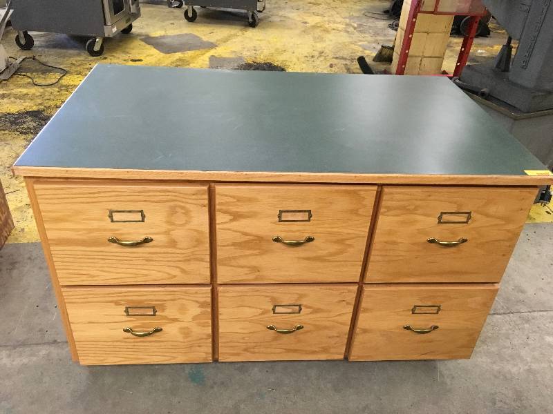 6 Drawer Filing System Cabinet Egf Schools Isd 595 Surplus