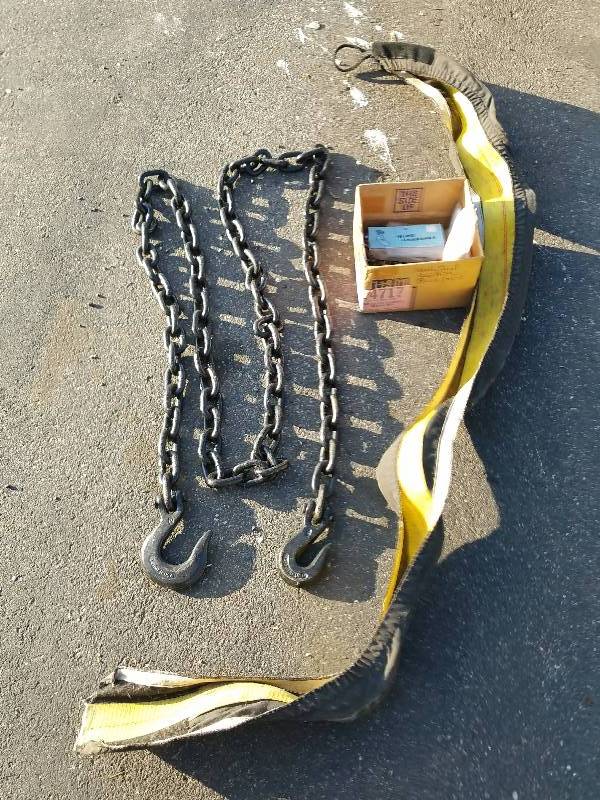 HEAVY DUTY CHAIN AND STRAP