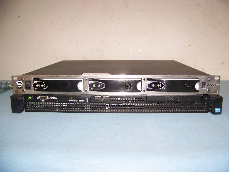 lot 63 image: (1) Dell PowerEdge and (1) Glyph Network Servers