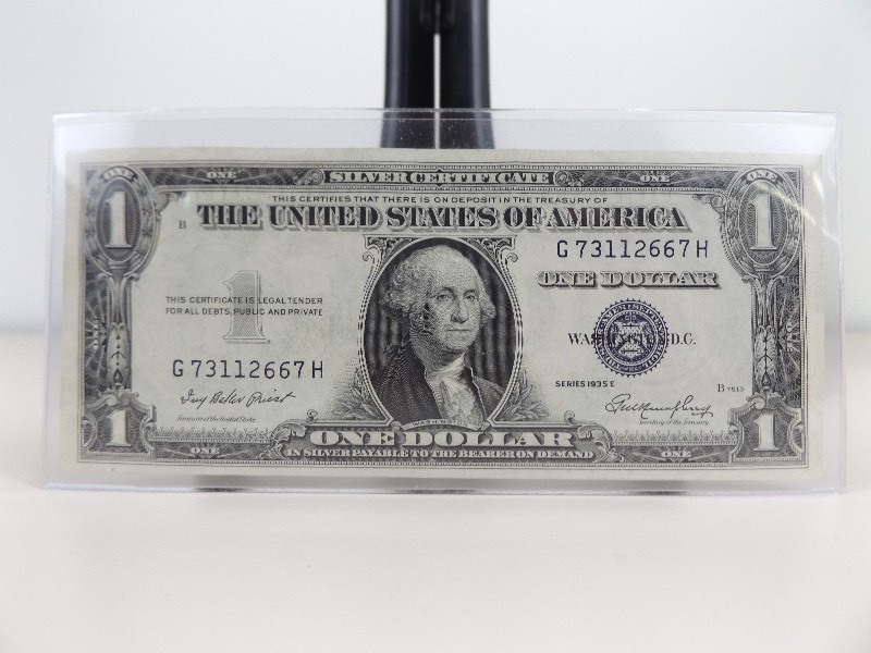 1935-E U.S. One Dollar Silver Certificate