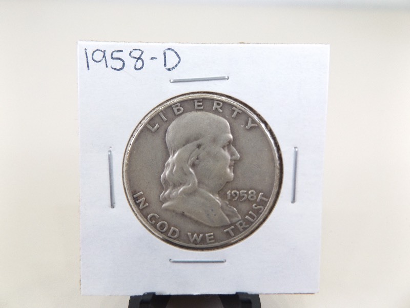 1958 Franklin Half Dollar