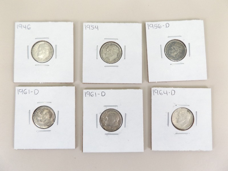 6 - 1946-1964 Roosevelt Dimes