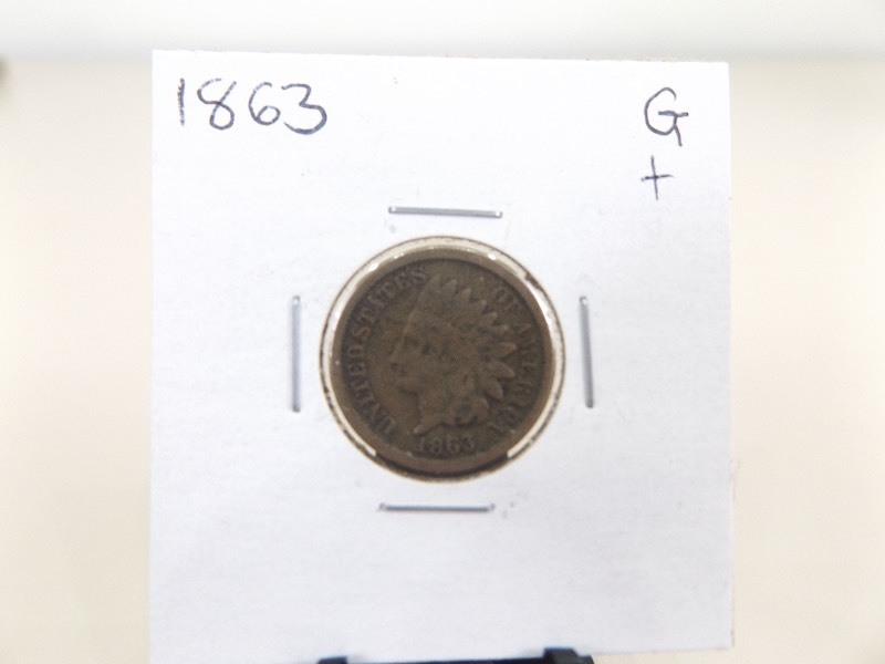 1863 Indian Head Penny G