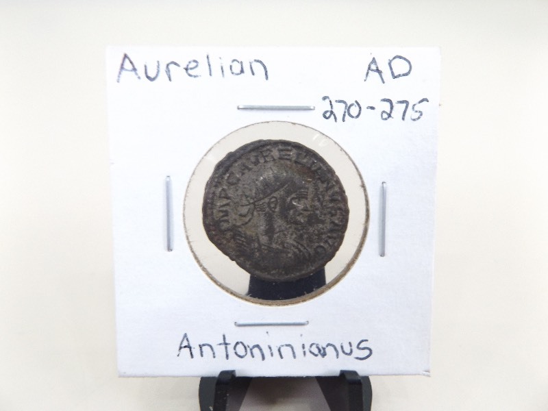 Ancient 270-275 AD Aurelian Antoninianus Coin