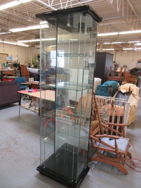 CONTEMPORARY CURIO CABINET