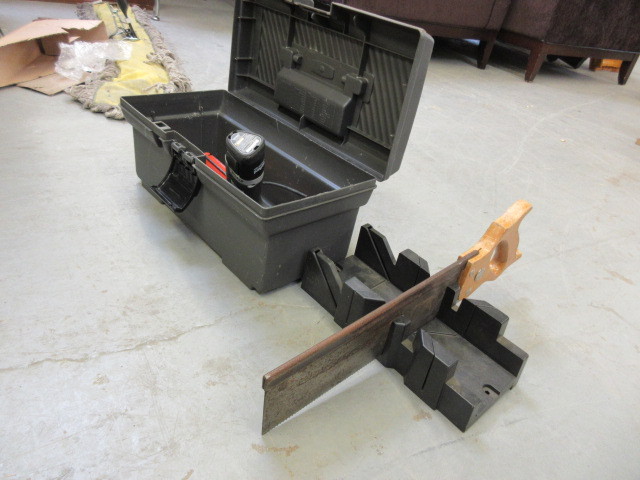 TOOL BOX WITH HAND TOOLS AND MORE