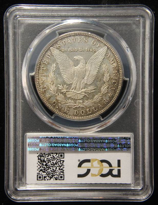 1885 MORGAN SILVER DOLLAR MS63 PCGS