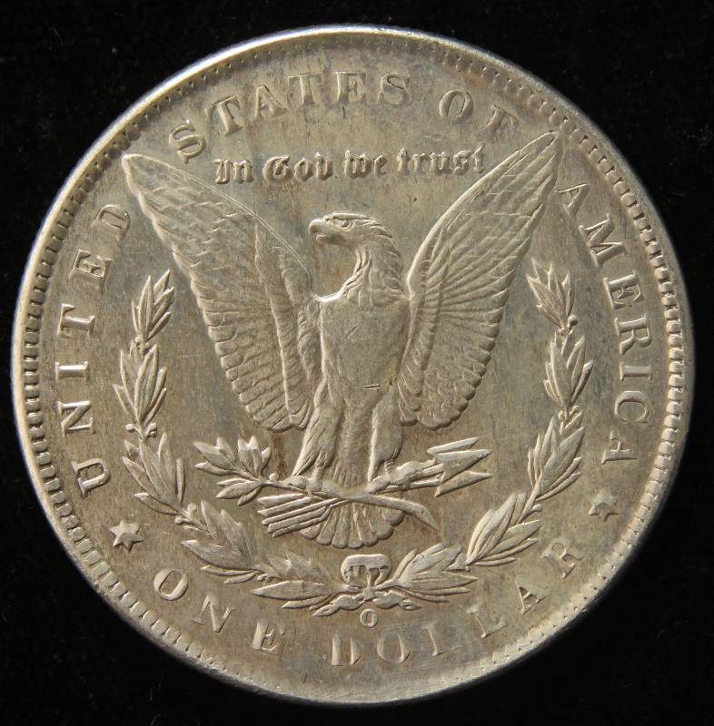 1900-O MORGAN SILVER DOLLAR AU