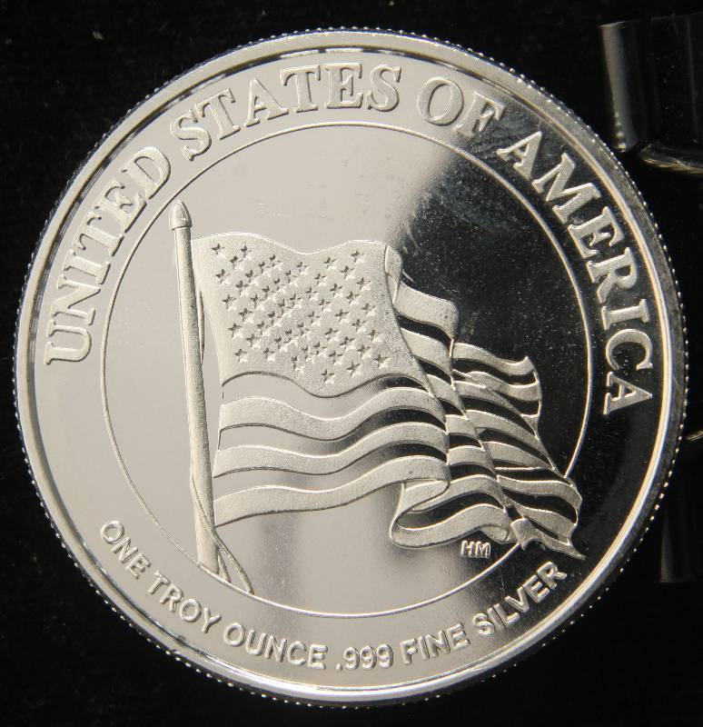 1 TROY OZ. .999 FINE SILVER 100TH ANNIVERSARY I WANT YOU