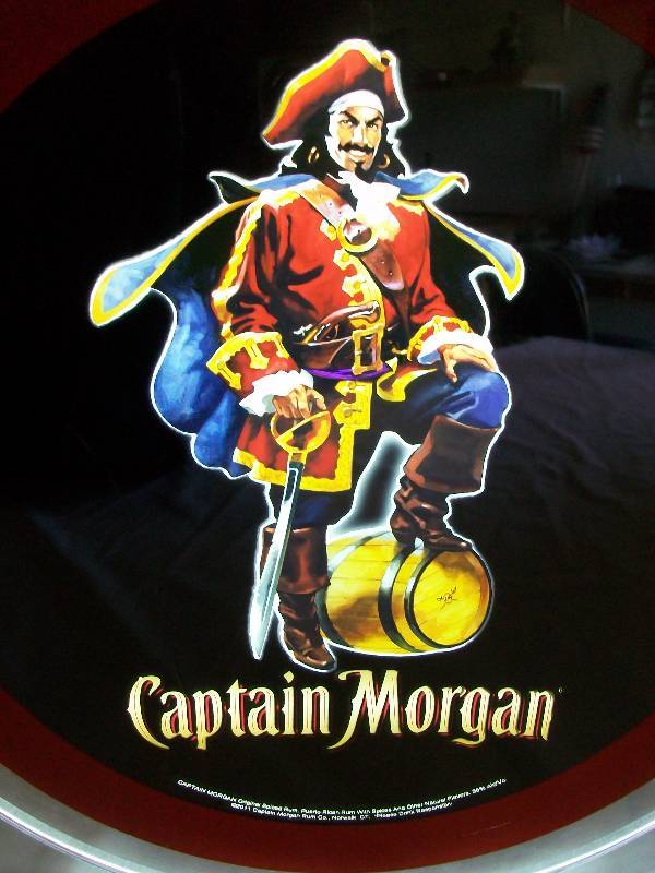 Captain Morgan Lighted Sign