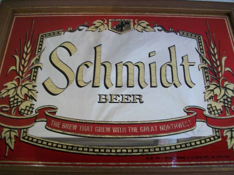 Schmidt Beer Mirror