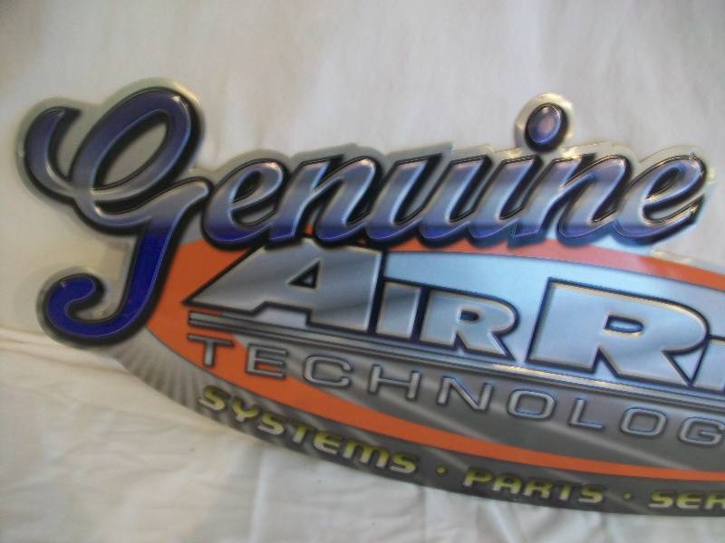 Air Ride Shocks Tin Sign