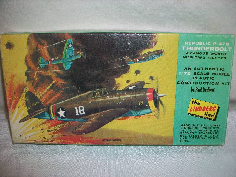 Vintage Plastic Model Planes