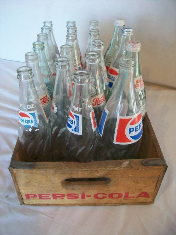 Pepsi Crate & Bottles