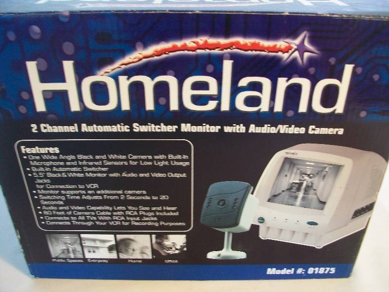 Security Camera & Monitor
