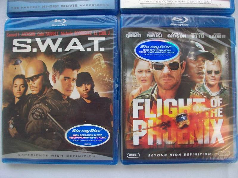 Blu-Ray DVDs