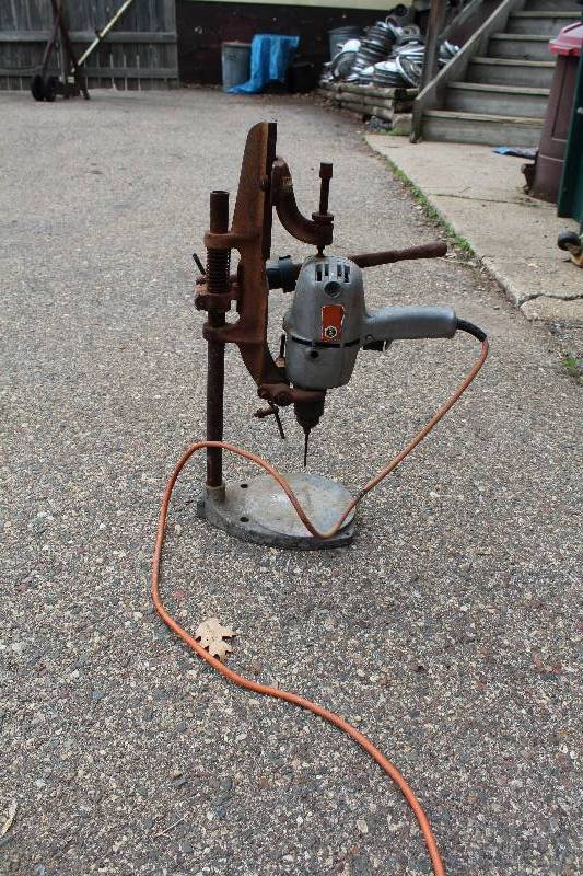 lot 236 image: Custom Drill Press