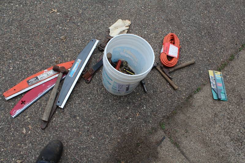 lot 111 image: Paint Edgers, Hammer, Extension Cord, And More