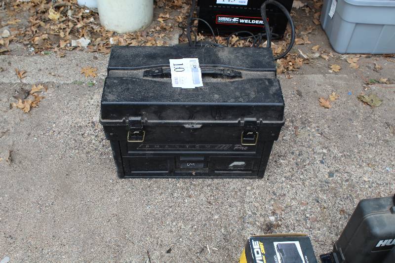 lot 150 image: Fishing Tackle Box w Tackle
