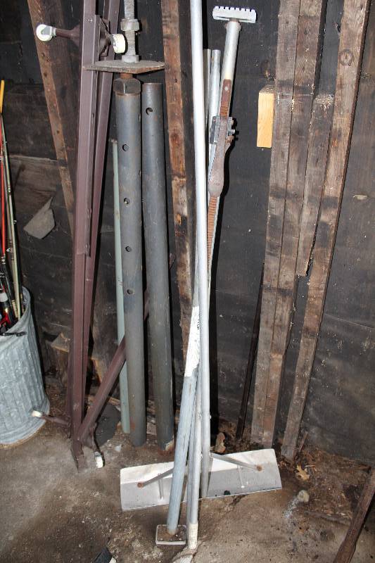 lot 127 image: Roof Rake, Bed Frame