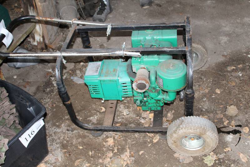lot 117 image: Coleman Powermate Electric Generator
