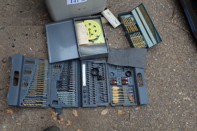 lot 141 image: Drill Bit Sets, 7-Day Energy Management Timer