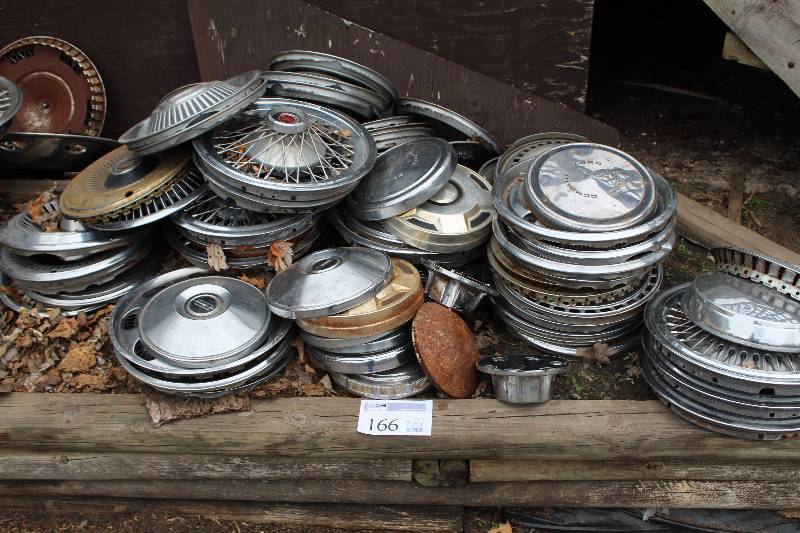 lot 166 image: Hubcaps