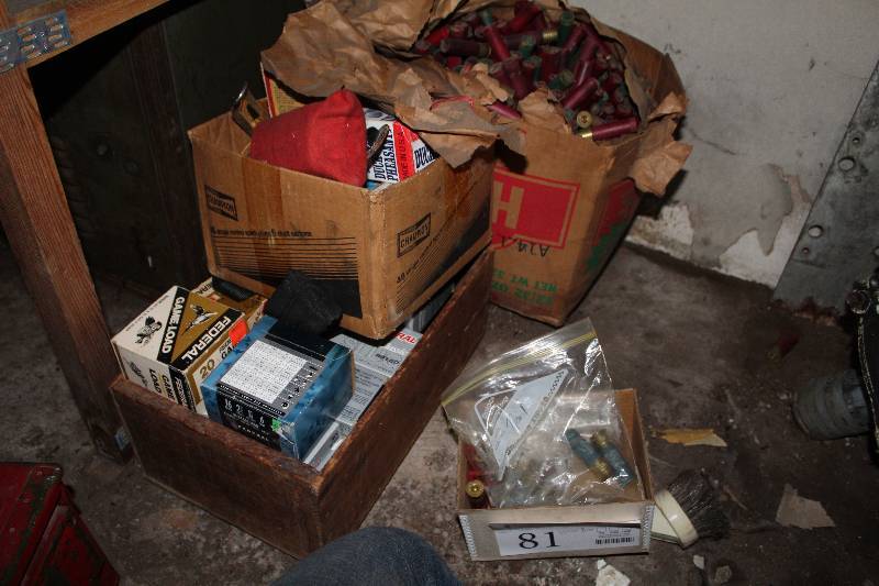 lot 81 image: Lot of (2) Boxes of Shotgun Shells - Federal, Western, Remington
