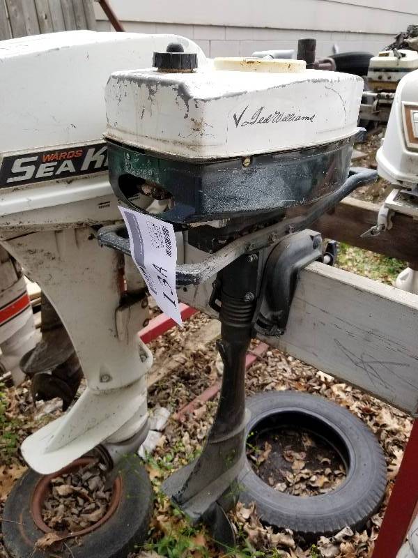 9 hp ted williams outboard motor