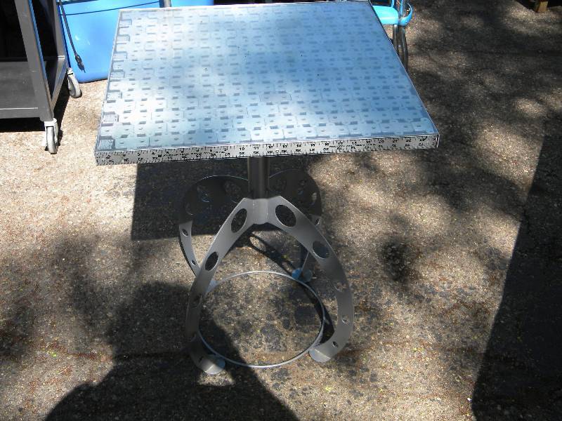 Metal Ruler Table