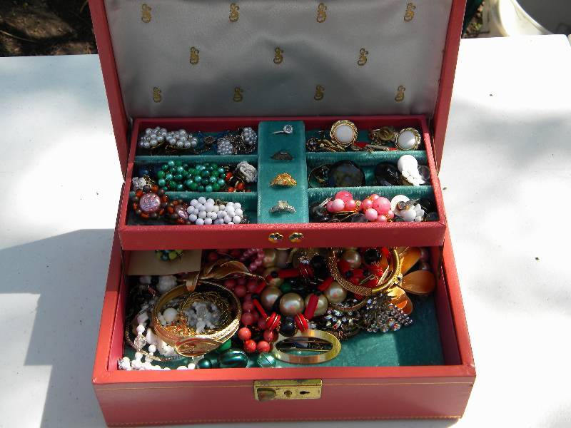 Jewelry Box & Jewelry
