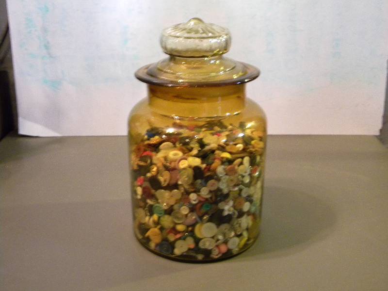 Large Jar of Buttons