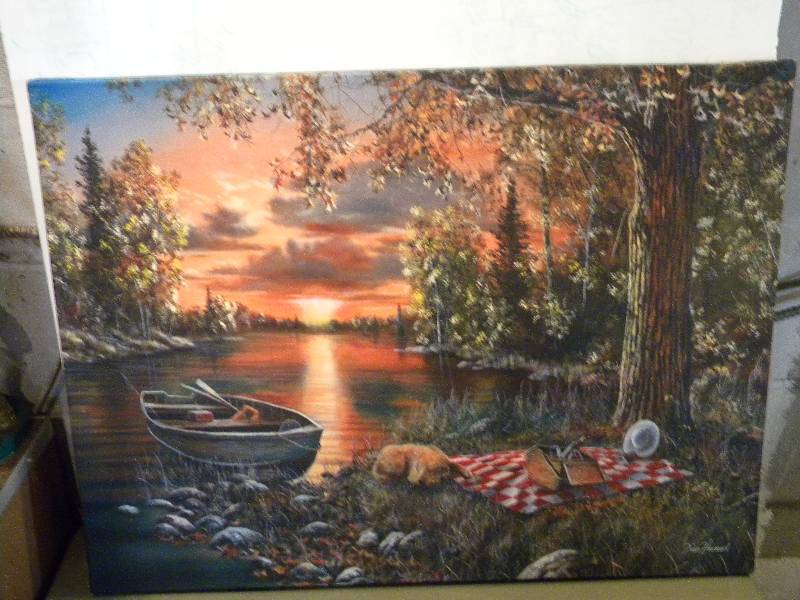 Jim Hansel Print on Canvas