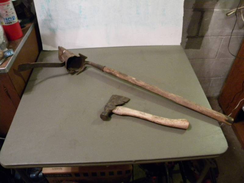 Potato Planter & Hatchet