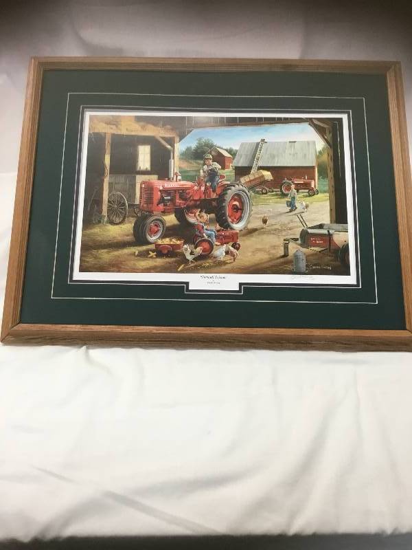 lot 60 image: Farmall Friends - Tractor - Freitag - Hand Signed