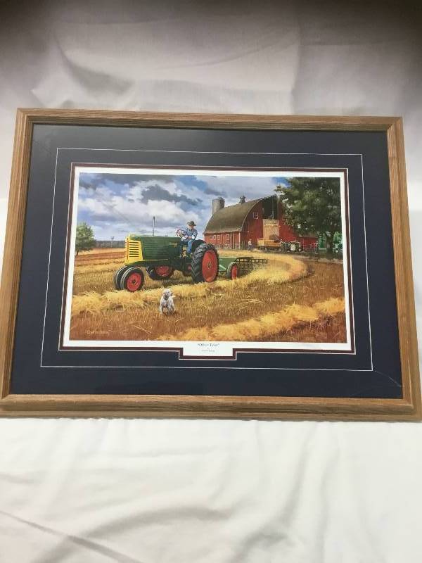 lot 61 image: Oliver Twist Tractor - Freitag - Signed