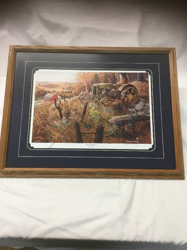lot 63 image: Out of Pasture John Deere - Freitag - Hand Signed