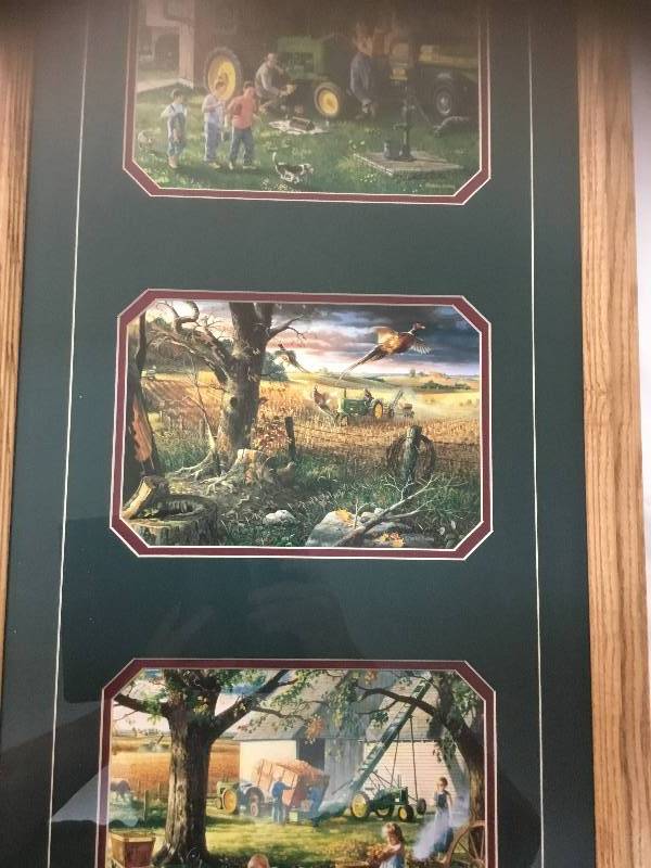 lot 66 image: John Deere Trilogy - Charles Freitag - Hand Signed