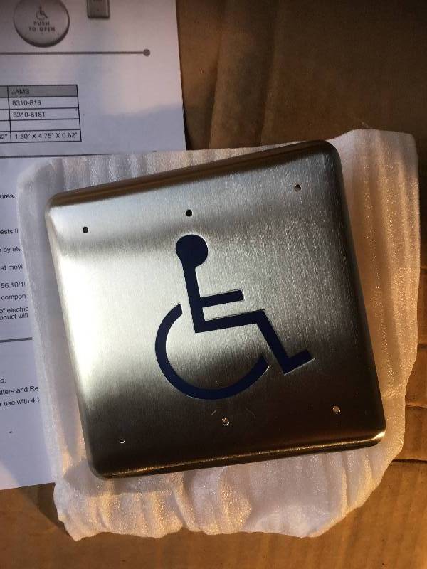 lot 74 image: NEW - Handicap Automatic Door Switch - NEW
