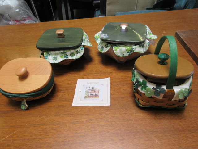 lot 921 image: ST. PATRICKS DAY BASKETS